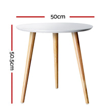 Load image into Gallery viewer, Artiss Coffee Table Round 50CM Callix