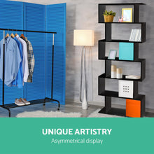 Load image into Gallery viewer, Artiss 6 Tier Display Shelf - Black