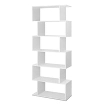 Load image into Gallery viewer, Artiss 6 Tier Display Shelf - White