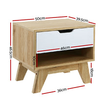 Load image into Gallery viewer, Elegant and Simple Bedside Table - 1 PC