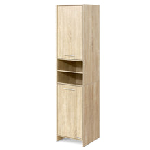 Load image into Gallery viewer, 185cm Bathroom Cabinet - Oak