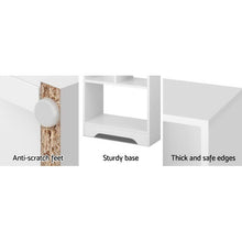 Load image into Gallery viewer, Artiss Display Shelf Bookcase Storage Cabinet Bookshelf Bookcase Home Office White