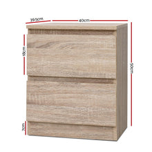 Load image into Gallery viewer, Elegant and Simple Bedside Table - 1 PC