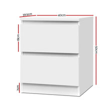 Load image into Gallery viewer, Elegant Bedside Table - 1 PC