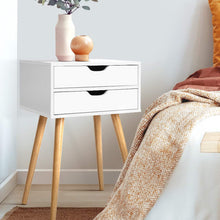 Load image into Gallery viewer, Scandinavian-inspired Bedside Table