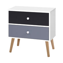 Load image into Gallery viewer, Artiss Bedside Tables Drawers Side Table Nightstand Lamp Side Storage Cabinet