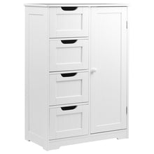 Load image into Gallery viewer, Bathroom Tallboy Storage Cabinet - White