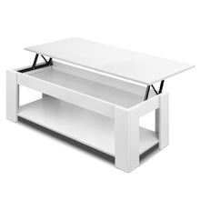 Load image into Gallery viewer, Artiss Lift Up Top Mechanical Coffee Table - White