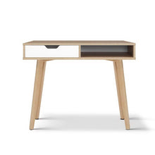 Load image into Gallery viewer, Artiss 2 Drawer Wood Computer Desk