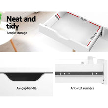 Load image into Gallery viewer, Artiss Office Computer Desk Study Table Storage Drawers Student Laptop White