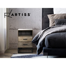 Load image into Gallery viewer, Artiss Bedside Tables Drawers Side Table Nightstand Storage Cabinet Unit Wood