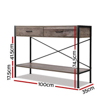 Load image into Gallery viewer, Artiss Wooden Hallway Console Table - Wood