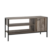 Load image into Gallery viewer, 124cm Wood Industrial Rustic TV Cabinet Entertainment Unit