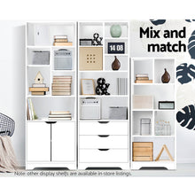 Load image into Gallery viewer, Artiss Display Drawer Shelf - White