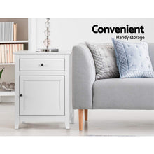 Load image into Gallery viewer, Artiss Bedside Tables Big Storage Drawers Cabinet Nightstand Lamp Chest White