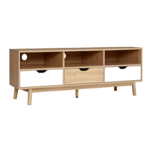 Load image into Gallery viewer, Scandinavian Design Wooden 140cm TV Cabinet Entertainment Unit