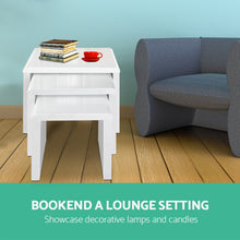 Load image into Gallery viewer, Artiss Set of 3 Nesting Tables