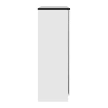Load image into Gallery viewer, Artiss Shoe Cabinet Shoes Storage Rack High Gloss Organiser Cupboard White