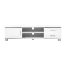 Load image into Gallery viewer, 120cm Stylish White TV Stand Entertainment Unit