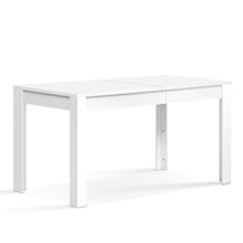 Load image into Gallery viewer, 4 Seater Wooden White 120cm square dining table