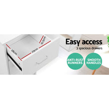 Load image into Gallery viewer, Artiss Office Computer Desk Student Study Table Workstation 3 Drawers Shelf 120cm