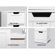 Load image into Gallery viewer, Artiss Storage Cabinet Chest of Drawers Dresser Bedside Table Bathroom Stand