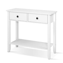 Load image into Gallery viewer, Hallway Console Table Hall Side Entry 2 Drawers