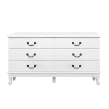 Load image into Gallery viewer, Elegant Provençal style white Chest of Drawers Lowboy