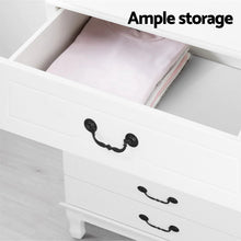 Load image into Gallery viewer, Elegant Provençal style white Chest of Drawers Lowboy