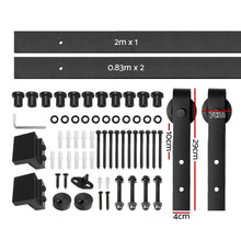 Load image into Gallery viewer, Cefito Sliding Barn Door Hardware Track Set 3.66m