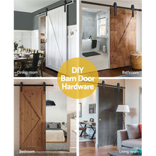 Load image into Gallery viewer, Cefito Sliding Barn Door Hardware Track Set 3.66m