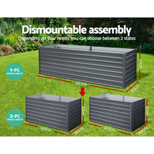 Load image into Gallery viewer, 320 x 80 x 77cm Galvanised Steel Garden Bed