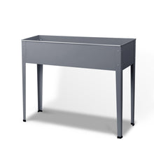Load image into Gallery viewer, 100X80X30CM Galvanised Standing Box Garden Bed