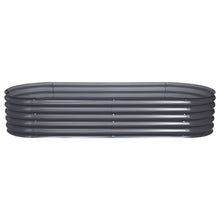 Load image into Gallery viewer, Greenfingers 240X80X42CM Galvanised Raised Garden Bed Steel Instant Planter