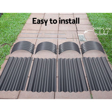 Load image into Gallery viewer, Greenfingers 240X80X42CM Galvanised Raised Garden Bed Steel Instant Planter