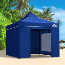 Load image into Gallery viewer, 3x3m Folding Wedding Tent Gazebos - Blue