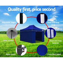 Load image into Gallery viewer, 3x4.5m Folding Wedding Tent Gazebos - Blue