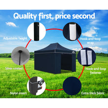 Load image into Gallery viewer, 3x4.5m Folding Wedding Tent Gazebo - Navy