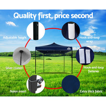 Load image into Gallery viewer, 3x3m Outdoor Tent Folding Wedding Gazebo - Navy