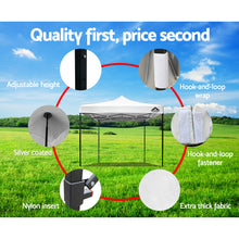 Load image into Gallery viewer, Instahut Gazebo Pop Up Marquee 3x3m Outdoor Tent Folding Wedding Gazebos White