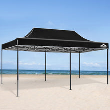 Load image into Gallery viewer, 3x6m Outdoor Tent Folding Wedding Gazebo - Black