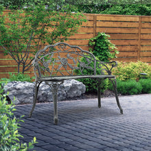 Load image into Gallery viewer, Victorian Garden Bench - Green