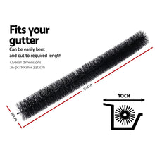 Load image into Gallery viewer, 36 Pcs Gutter Brush Guard 92cm X 10cm Length Leaf Twigs Filter Home Garden