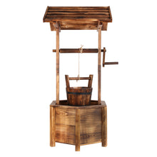 Load image into Gallery viewer, Gardeon Wooden Wishing Well