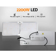 Load image into Gallery viewer, Greenfingers Max 2200W Grow Light LED Full Spectrum Indoor Plant All Stage Growth