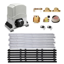 Load image into Gallery viewer, Automatic Sliding Gate Opener & Hardware Kit
