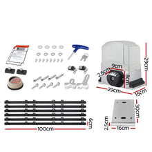 Load image into Gallery viewer, Automatic Sliding Gate Opener & Hardware Kit
