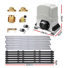 Load image into Gallery viewer, LockMaster Electric Sliding Gate Opener 1200KG 6M
