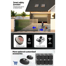 Load image into Gallery viewer, LockMaster Electric Sliding Gate Opener 1800KG Keypad 6M Rail