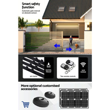 Load image into Gallery viewer, Lockmaster Automatic Sliding Gate Opener Kit 4M 1800KG